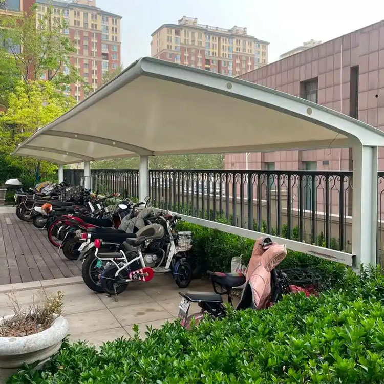 缙云县膜结构电动车棚